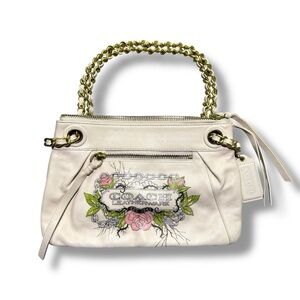 Coach Limited Edition Parker Tattoo Leather Clutch
Shoulder Bag